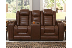Backtrack Power Reclining Loveseat with Console - U2800418