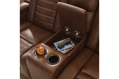 Backtrack Power Reclining Loveseat with Console - U2800418