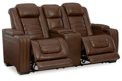 Backtrack Power Reclining Loveseat with Console - U2800418