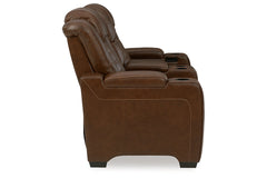 Backtrack Power Reclining Loveseat with Console - U2800418