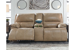 Ricmen Power Reclining Loveseat with Console - U4370218