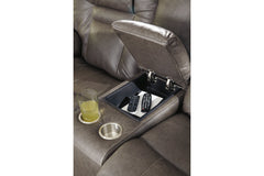 Wurstrow Power Reclining Loveseat with Console - U5460218
