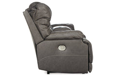 Wurstrow Power Reclining Loveseat with Console - U5460218