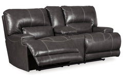 McCaskill Power Reclining Loveseat with Console - U6090096