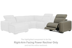 Correze Right-Arm Facing Power Recliner - U9420262