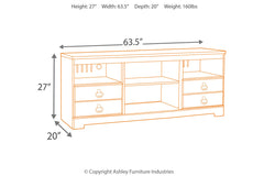 Willowton 64" TV Stand - W267-68