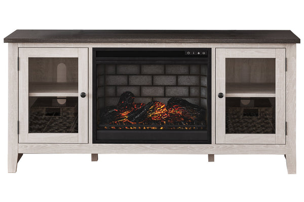 Dorrinson 60" TV Stand with Electric Fireplace - W287W3