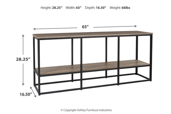 Wadeworth 65" TV Stand - W301-10