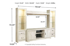 Bellaby 4-Piece Entertainment Center - W331W2