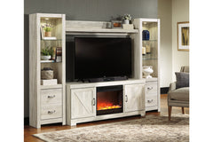 Bellaby 4-Piece Entertainment Center with Fireplace - W331W5