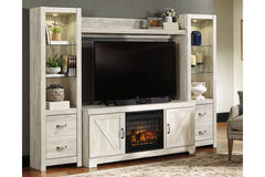 Bellaby 4-Piece Entertainment Center with Electric Fireplace - W331W8