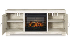 Bellaby 63" TV Stand with Electric Fireplace - W331W9