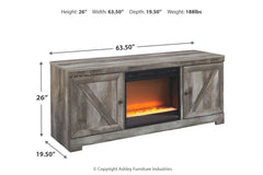 Wynnlow 63" TV Stand with Electric Fireplace - W440W4