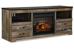 Trinell 63" TV Stand with Electric Fireplace - W446W9