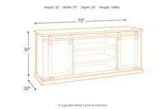 Budmore 70" TV Stand - W562-68