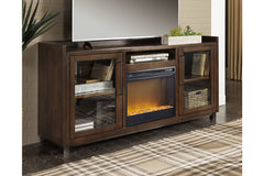 Starmore 70" TV Stand with Electric Fireplace - W633W4