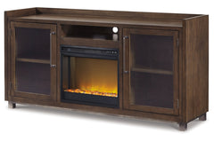 Starmore 70" TV Stand with Electric Fireplace - W633W4