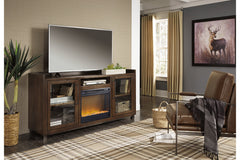 Starmore 70" TV Stand with Electric Fireplace - W633W4