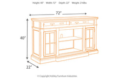 Roddinton 72" TV Stand - W701-88