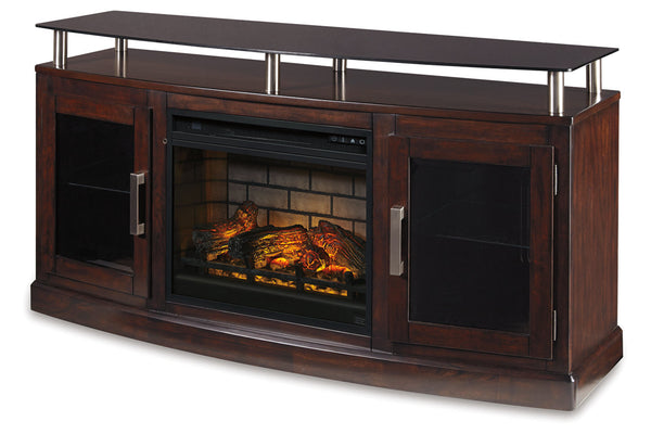 Chanceen 60" TV Stand with Electric Fireplace - W757W4