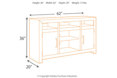 Sommerford 62" TV Stand - W775-48