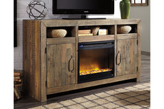 Sommerford 62" TV Stand with Electric Fireplace - W775W1
