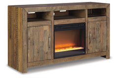 Sommerford 62" TV Stand with Electric Fireplace - W775W1
