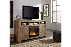Sommerford 62" TV Stand with Electric Fireplace - W775W1