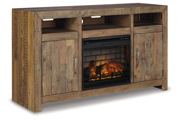 Sommerford 62" TV Stand with Electric Fireplace - W775W4