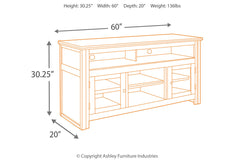 Harpan 60" TV Stand - W797-38