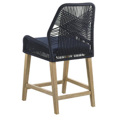 Nakia Woven Rope Back Counter Height Stools (Set of 2) - 110036