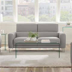 Glenmark Upholstered Track Arm Sofa Taupe - 509731