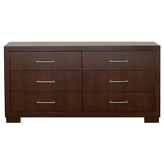 Jessica 4-piece Queen Bedroom Set Cappuccino - 200719Q-S4