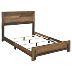 Sidney Wood Twin Panel Bed Rustic Pine - 223141T
