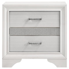 Miranda 4-piece California King Bedroom Set White - 205111KW-S4