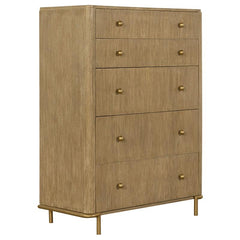 Arini 5-piece Eastern King Bedroom Set Sand Wash - 224300KE-S5