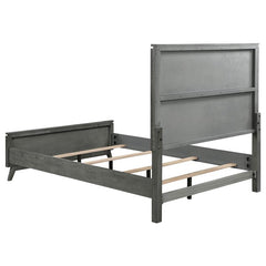 Nathan 4-piece Queen Bedroom Set Grey - 224601Q-S4
