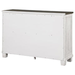Lilith 7-drawer Dresser Distressed White - 224473