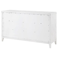 Marielle 6-drawer Bedroom Dresser Distressed White - 224843