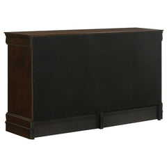 Louis Philippe 4-piece Twin Bedroom Set Cappuccino - 202411T-S4