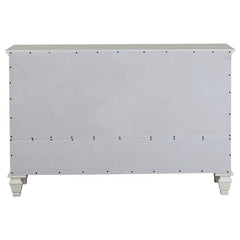 Sandy Beach 11-drawer Rectangular Dresser Cream White - 201303