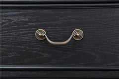 Celina 3-drawer Nightstand Black - 224762