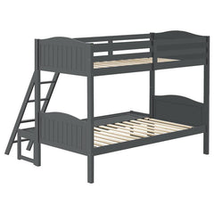 Arlo Wood Twin Over Full Bunk Bed Grey - 405054GRY