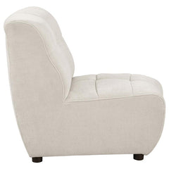 Charlotte 5-piece Upholstered Modular Sectional Sofa Ivory - 551300-S5