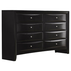 Briana 5-piece Queen Bedroom Set Black - 200701Q-S5