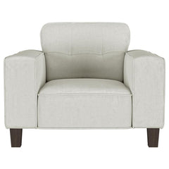 Deerhurst 3-piece Upholstered Track Arm Sofa Set Beige - 509647-S3