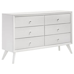 Janelle 4-piece Queen Bedroom Set White - 223651Q-S4