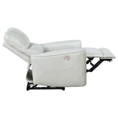 Greenfield 3-piece Power Reclining Sofa Set Ivory - 610261P-S3