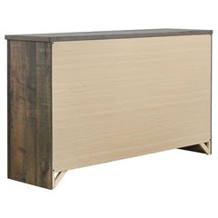 Frederick 4-piece Queen Bedroom Set Weathered Oak - 222961Q-S4