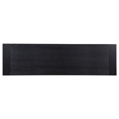 Newport Trestle Dining Bench Black - 108146
